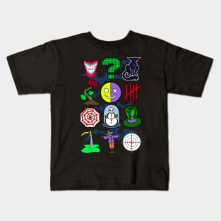 Bat Icons Kids T-Shirt